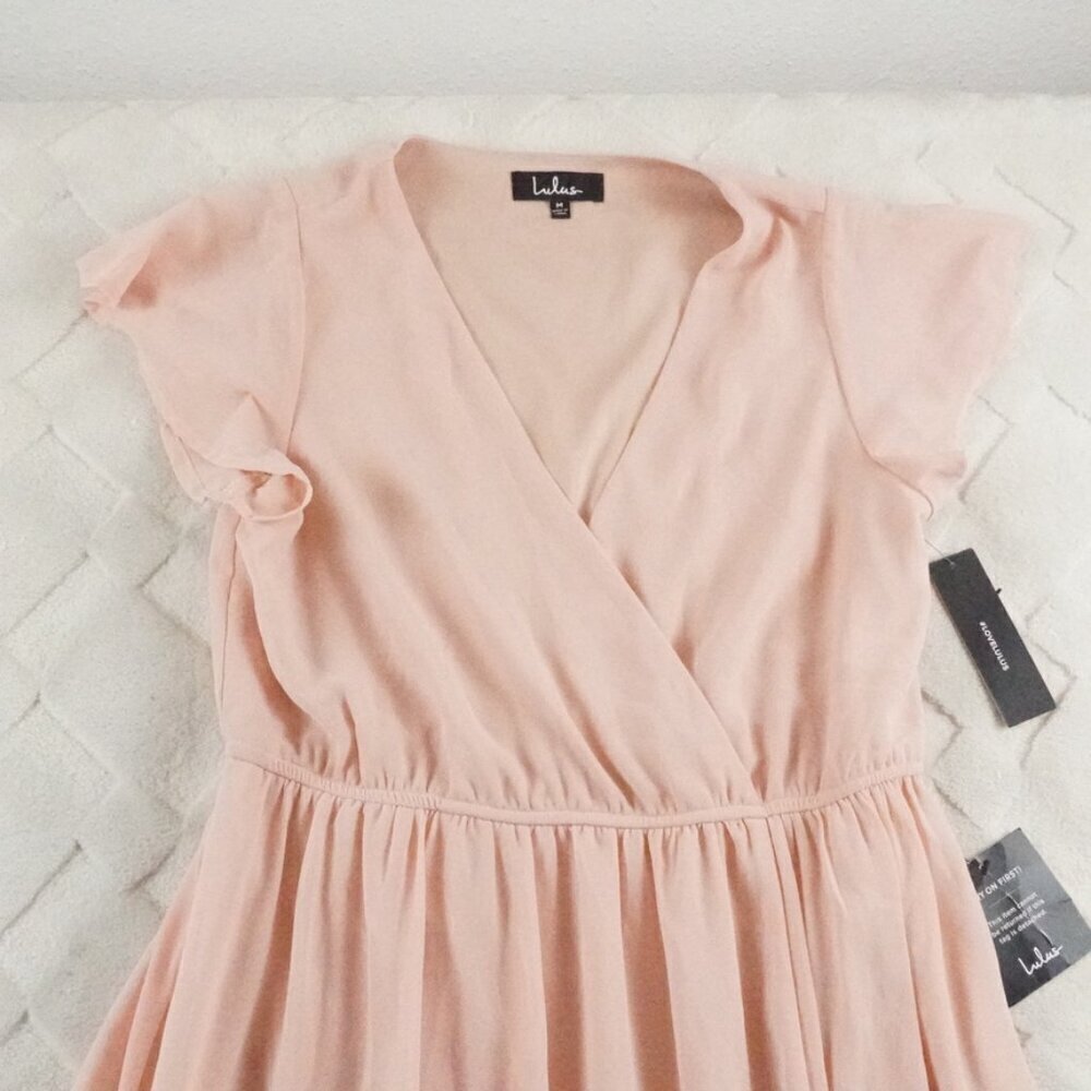 Lulu's Lost in the Moment Maxi Dress Womens Medium Cocktail Preppy Formal - Picture 2 of 11